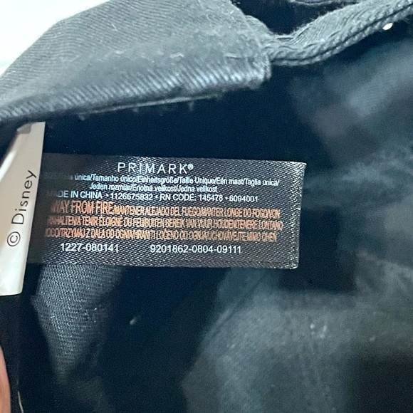 Disney Mickey Mouse Baseball Cap Primark Hat W/ Metal Adjustable Clamp - Picture 3 of 5